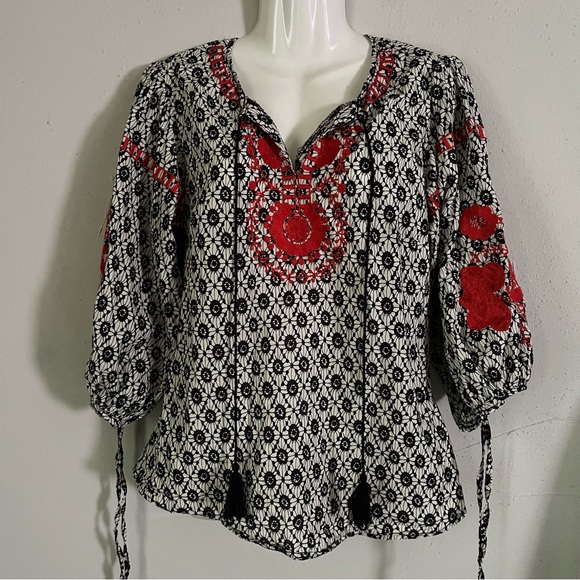 Solitaire Tops - Solitaire Anthropologie Blouse